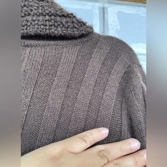 Salvatore Ferragamo Brown Wool Cashmere cárdigan medium - Picture 12 of 14